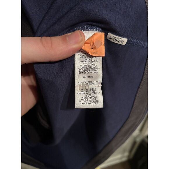 Vineyard Vines Vest Mens Large Blue On The Go Shep Vest Full Zip Texas - Picture 2 of 8